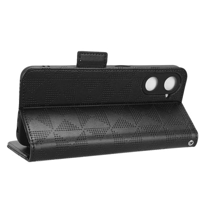 Symmetrical Triangle Leather Phone Case, For Realme V30 / V30T 5G, For Nokia G22 4G, For Xiaomi Redmi Note 12 4G Global