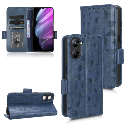 Symmetrical Triangle Leather Phone Case, For Realme V30 / V30T 5G, For Nokia G22 4G, For Xiaomi Redmi Note 12 4G Global