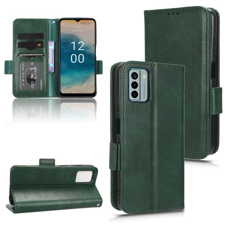 Symmetrical Triangle Leather Phone Case, For Realme V30 / V30T 5G, For Nokia G22 4G, For Xiaomi Redmi Note 12 4G Global