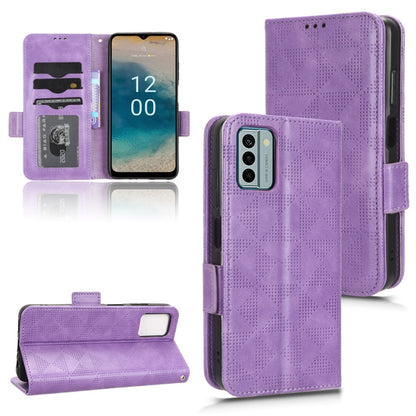 Symmetrical Triangle Leather Phone Case, For Realme V30 / V30T 5G, For Nokia G22 4G, For Xiaomi Redmi Note 12 4G Global