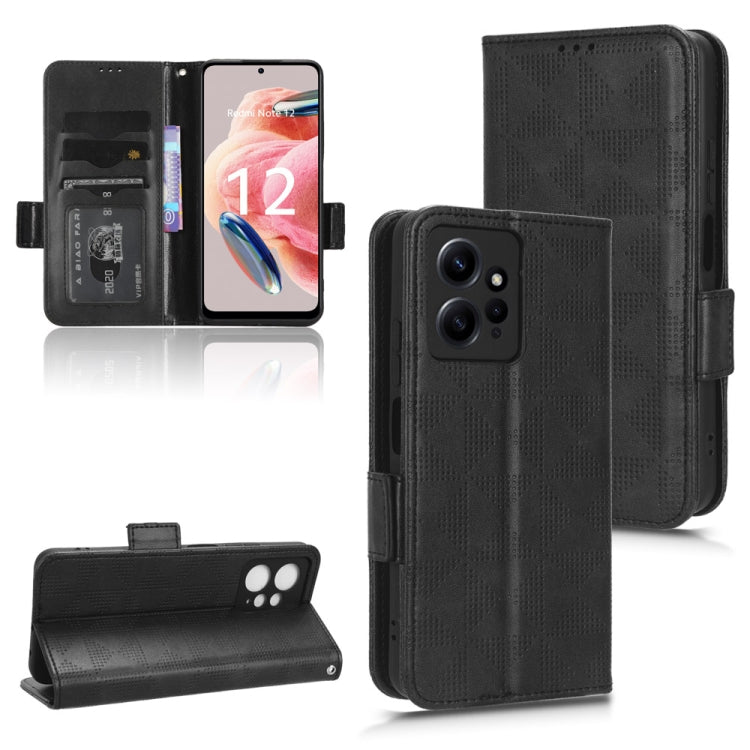 Symmetrical Triangle Leather Phone Case, For Realme V30 / V30T 5G, For Nokia G22 4G, For Xiaomi Redmi Note 12 4G Global