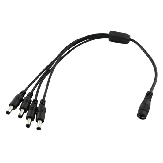DC Female to DC Male Power Connection Extension Cable, 0.37m 4 in 1, 0.42m 8 in 1, 0.37m 2 in 1, 0.37m 6 in 1, 0.37m 3 in 1, 0.5m 16 in 1