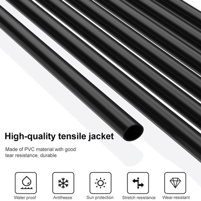 Câble d'extension d'alimentation CC femelle vers CC mâle, 0,37m 4 en 1, 0,42m 8 en 1, 0,37m 2 en 1, 0,37m 6 en 1, 0,37m 3 en 1, 0,5m 16 en 1