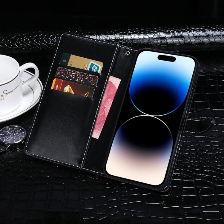 idewei Crocodile Texture Leather Phone Case, For T-Mobile REVVL 6 5G, For OPPO A78 5G Global/A58x/A58 5G, For Realme C55 4G, For Realme GT3 5G Global/GT Neo 5 5G, For Sharp Rouvo V