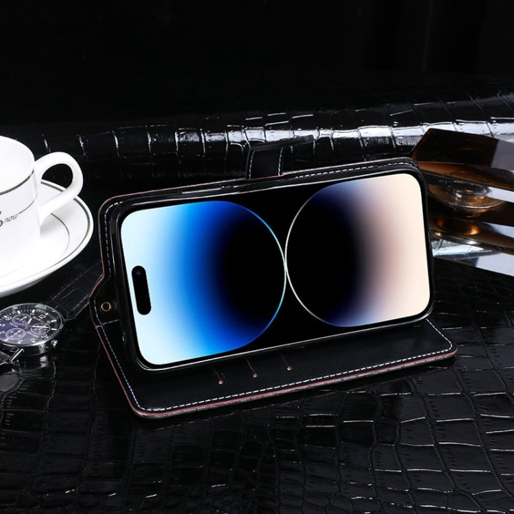 idewei Crocodile Texture Leather Phone Case, For T-Mobile REVVL 6 5G, For OPPO A78 5G Global/A58x/A58 5G, For Realme C55 4G, For Realme GT3 5G Global/GT Neo 5 5G, For Sharp Rouvo V