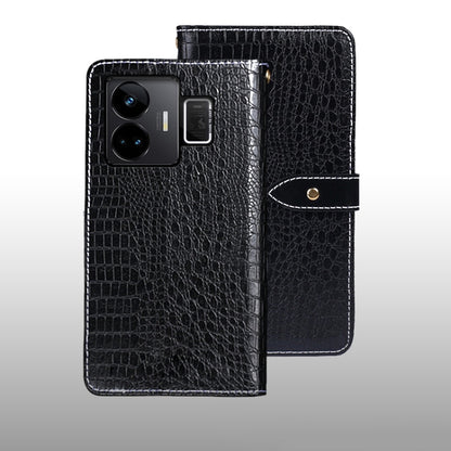 idewei Crocodile Texture Leather Phone Case, For T-Mobile REVVL 6 5G, For OPPO A78 5G Global/A58x/A58 5G, For Realme C55 4G, For Realme GT3 5G Global/GT Neo 5 5G, For Sharp Rouvo V