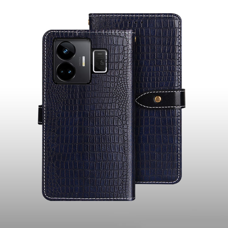 idewei Crocodile Texture Leather Phone Case, For T-Mobile REVVL 6 5G, For OPPO A78 5G Global/A58x/A58 5G, For Realme C55 4G, For Realme GT3 5G Global/GT Neo 5 5G, For Sharp Rouvo V