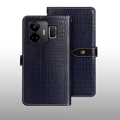 idewei Crocodile Texture Leather Phone Case, For T-Mobile REVVL 6 5G, For OPPO A78 5G Global/A58x/A58 5G, For Realme C55 4G, For Realme GT3 5G Global/GT Neo 5 5G, For Sharp Rouvo V