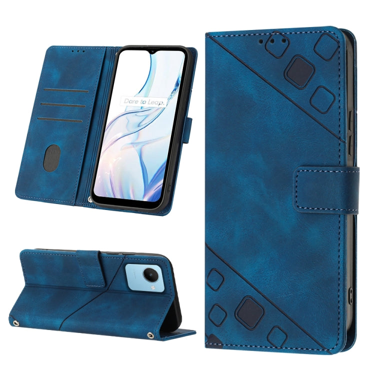 Skin-feel Embossed Leather Phone Case, For Realme C30s, For Xiaomi Redmi Note 12 4G Global, For Samsung Galaxy Note8, For Samsung Galaxy Note9, For Samsung Galaxy Note10 Pro / Note10 Pro 5G / Note10+, For Samsung Galaxy Note10 / Note10 5G              ...