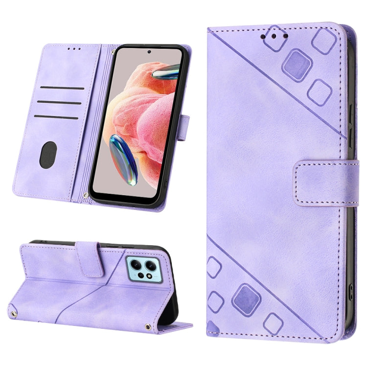 Skin-feel Embossed Leather Phone Case, For Realme C30s, For Xiaomi Redmi Note 12 4G Global, For Samsung Galaxy Note8, For Samsung Galaxy Note9, For Samsung Galaxy Note10 Pro / Note10 Pro 5G / Note10+, For Samsung Galaxy Note10 / Note10 5G              ...