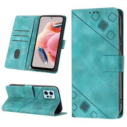 Skin-feel Embossed Leather Phone Case, For Realme C30s, For Xiaomi Redmi Note 12 4G Global, For Samsung Galaxy Note8, For Samsung Galaxy Note9, For Samsung Galaxy Note10 Pro / Note10 Pro 5G / Note10+, For Samsung Galaxy Note10 / Note10 5G              ...