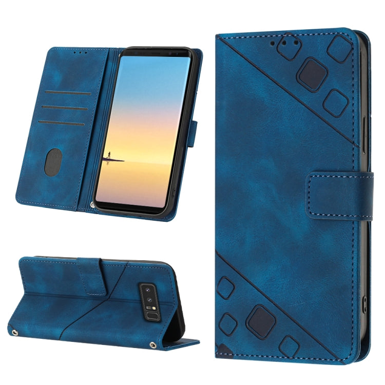 Skin-feel Embossed Leather Phone Case, For Realme C30s, For Xiaomi Redmi Note 12 4G Global, For Samsung Galaxy Note8, For Samsung Galaxy Note9, For Samsung Galaxy Note10 Pro / Note10 Pro 5G / Note10+, For Samsung Galaxy Note10 / Note10 5G              ...