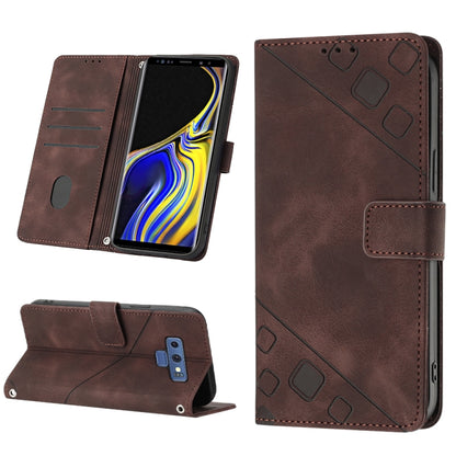 Skin-feel Embossed Leather Phone Case, For Realme C30s, For Xiaomi Redmi Note 12 4G Global, For Samsung Galaxy Note8, For Samsung Galaxy Note9, For Samsung Galaxy Note10 Pro / Note10 Pro 5G / Note10+, For Samsung Galaxy Note10 / Note10 5G              ...