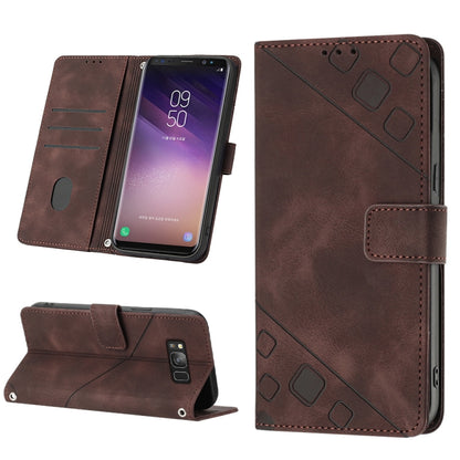Skin-feel Embossed Leather Phone Case, For Realme C30s, For Xiaomi Redmi Note 12 4G Global, For Samsung Galaxy Note8, For Samsung Galaxy Note9, For Samsung Galaxy Note10 Pro / Note10 Pro 5G / Note10+, For Samsung Galaxy Note10 / Note10 5G              ...