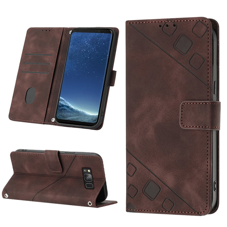 Skin-feel Embossed Leather Phone Case, For Realme C30s, For Xiaomi Redmi Note 12 4G Global, For Samsung Galaxy Note8, For Samsung Galaxy Note9, For Samsung Galaxy Note10 Pro / Note10 Pro 5G / Note10+, For Samsung Galaxy Note10 / Note10 5G              ...