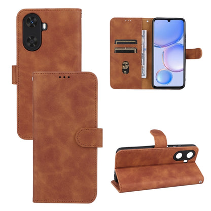 Skin Feel Magnetic Flip Leather Phone Case, For Google Pixel 8, For Google Pixel 8 Pro, For Huawei Enjoy 60, For Huawei P60 Art, For Huawei P60 / P60 Pro, For vivo iQOO Z7