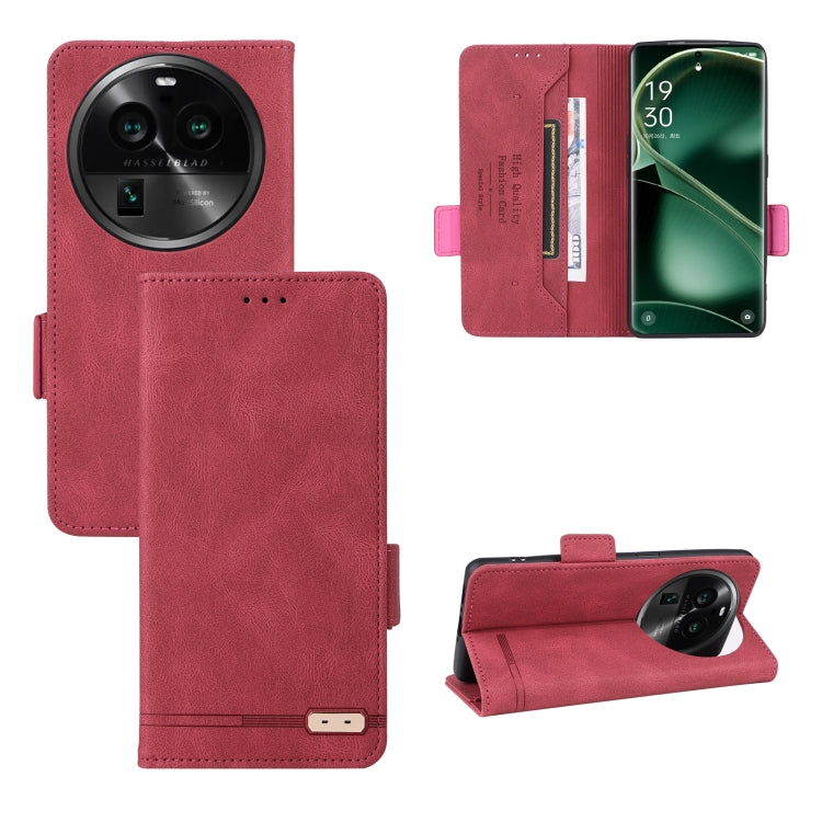 Magnetic Clasp Flip Leather Phone Case, For OPPO Find X6, For OPPO Find X6 Pro, For Realme V30 / V30t 5G, For Samsung Galaxy M14 5G
