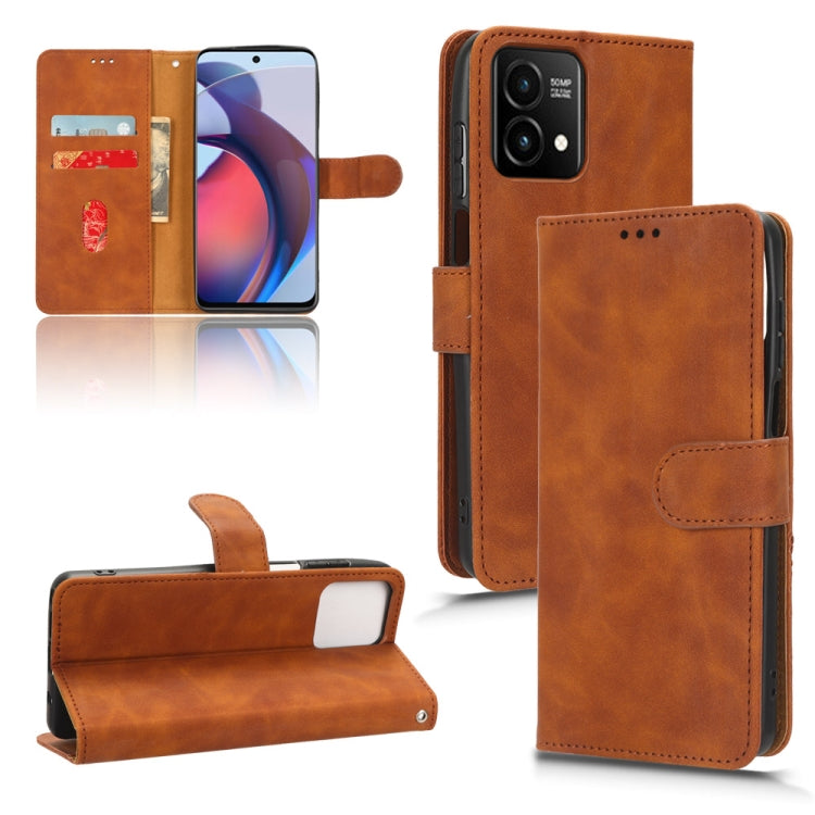 Skin Feel Magnetic Flip Leather Phone Case, For TECNO Spark 10, For TECNO Spark 10C, For TECNO Spark 10 Pro, For Motorola Moto G Power 2023 / G Paly 2023, For Motorola Moto G Stylus 5G 2023