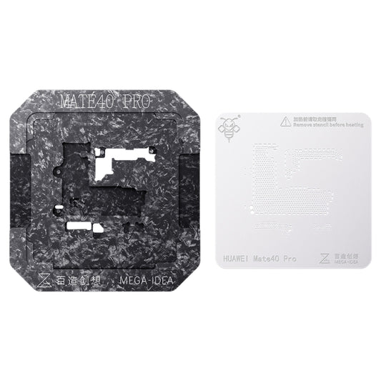 Plateforme de reballage BGA multifonctionnelle Qianli Mega-idea pour cadre central, pour Huawei Mate 40 Pro, Asus ROG Phone 6 Pro / 6, Xiaomi 12 Pro, Huawei Nova 6 5G / Honor V30, Huawei P30 Pro, Huawei P40 Pro et Huawei P40 Pro+