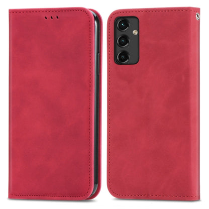 Retro Skin Feel Magnetic Leather Phone Case, For Samsung Galaxy A14 5G, For Samsung Galaxy A54 5G, For Honor Magic5 Lite, For Kyocera Android One S10, For Realme C55, For Xiaomi 13 Lite