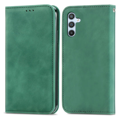 Retro Skin Feel Magnetic Leather Phone Case, For Samsung Galaxy A14 5G, For Samsung Galaxy A54 5G, For Honor Magic5 Lite, For Kyocera Android One S10, For Realme C55, For Xiaomi 13 Lite