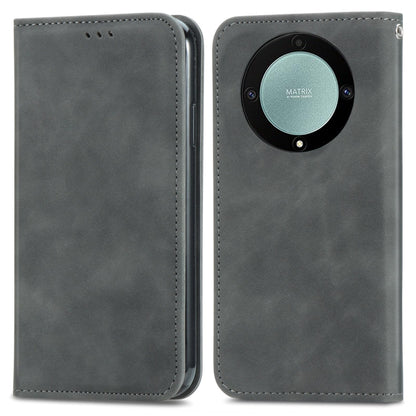 Retro Skin Feel Magnetic Leather Phone Case, For Samsung Galaxy A14 5G, For Samsung Galaxy A54 5G, For Honor Magic5 Lite, For Kyocera Android One S10, For Realme C55, For Xiaomi 13 Lite