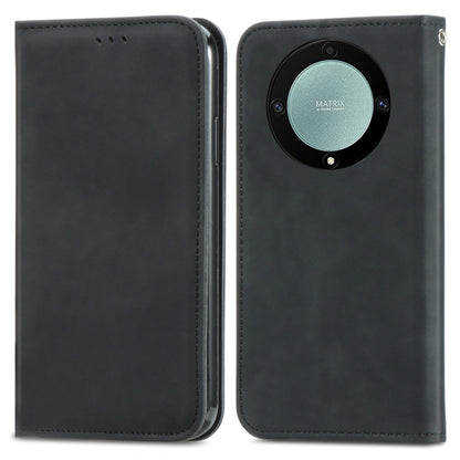 Retro Skin Feel Magnetic Leather Phone Case, For Samsung Galaxy A14 5G, For Samsung Galaxy A54 5G, For Honor Magic5 Lite, For Kyocera Android One S10, For Realme C55, For Xiaomi 13 Lite