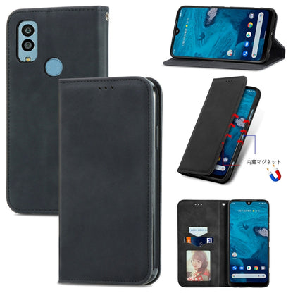 Retro Skin Feel Magnetic Leather Phone Case, For Samsung Galaxy A14 5G, For Samsung Galaxy A54 5G, For Honor Magic5 Lite, For Kyocera Android One S10, For Realme C55, For Xiaomi 13 Lite
