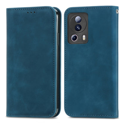 Retro Skin Feel Magnetic Leather Phone Case, For Samsung Galaxy A14 5G, For Samsung Galaxy A54 5G, For Honor Magic5 Lite, For Kyocera Android One S10, For Realme C55, For Xiaomi 13 Lite