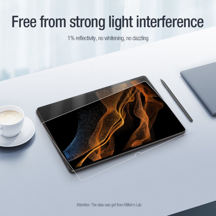 NILLKIN Pure Series Anti-reflection Tempered Tablet Glass Film, For Samsung Galaxy Tab S8 Ultra