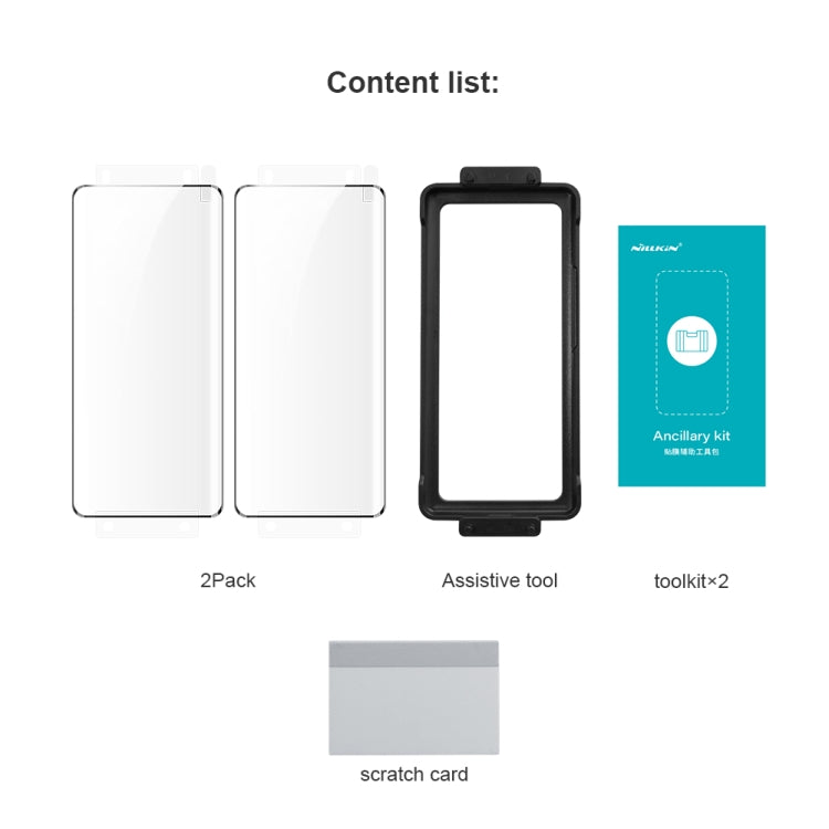 For Huawei P60 / P60 Pro / P60 Art NILLKIN Impact Resistant CurvedSurface Film, For OnePlus Ace 2 / 11R