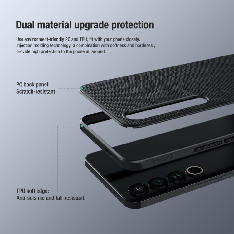 NILLKIN Frosted Shield Pro PC + TPU Phone Case, For Meizu 20 Pro, For Meizu 20