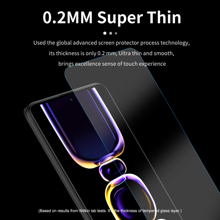 NILLKIN H+Pro 0.2mm 9H Explosion-proof Tempered Glass Film, For Xiaomi Redmi K60 / K60 Pro / K60E