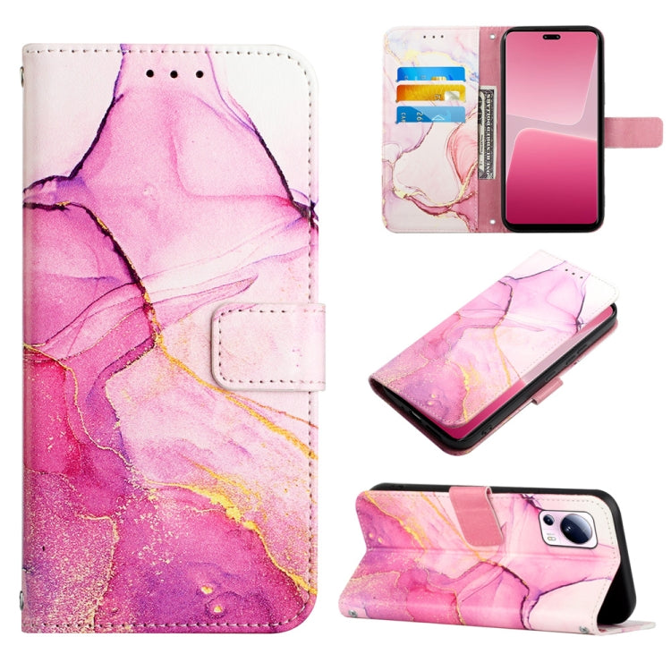PT003 Marble Pattern Flip Leather Phone Case, For Xiaomi 13 Lite 5G, For Xiaomi 13 Pro, For Xiaomi Poco X5 Pro 5G