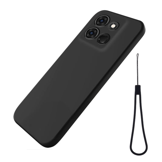 Pure Color Liquid Silicone Shockproof Phone Case, For Infinix Smart 7 African, For Realme C55, For Xiaomi Redmi Note 12 4G Global