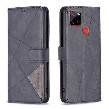 Magnetic Buckle Rhombus Texture Leather Phone Case, For Nokia C12, For Nokia C22, For Nokia C32, For Realme C33, For Motorola Edge 40 Pro 5G / Moto X40