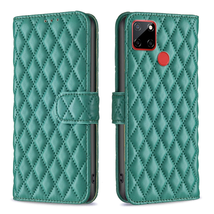 Diamond Lattice Wallet Flip Leather Phone Case, For Nokia C12, For Nokia C22, For Nokia C32, For Realme C33, For Motorola Edge 40 Pro 5G / Moto X40