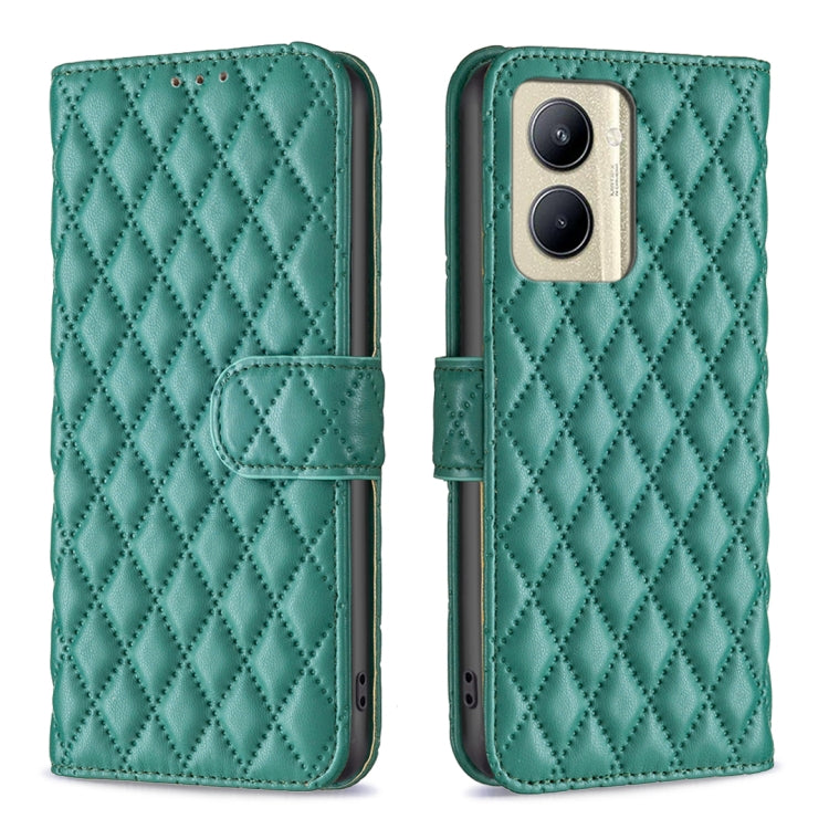 Diamond Lattice Wallet Flip Leather Phone Case, For Nokia C12, For Nokia C22, For Nokia C32, For Realme C33, For Motorola Edge 40 Pro 5G / Moto X40