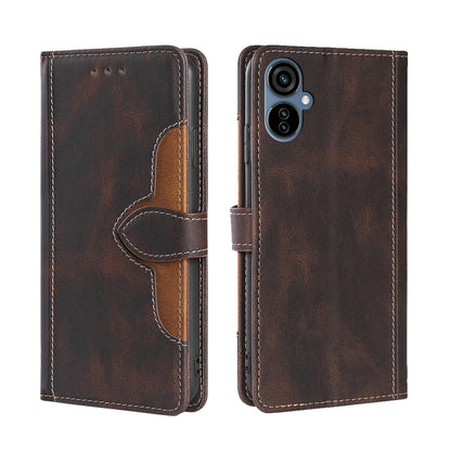 Skin Feel Magnetic Buckle Leather Phone Case, For Tecno Camon 18 / 18P, For Tecno Camon 19 / 19 Pro, For Tecno Camon 19 Neo, For Tecno Pop 6 Pro, For Tecno Pova 3, For Tecno Pova 4, For Tecno Pova 4 Pro, For Tecno Pova Neo 2                            ...