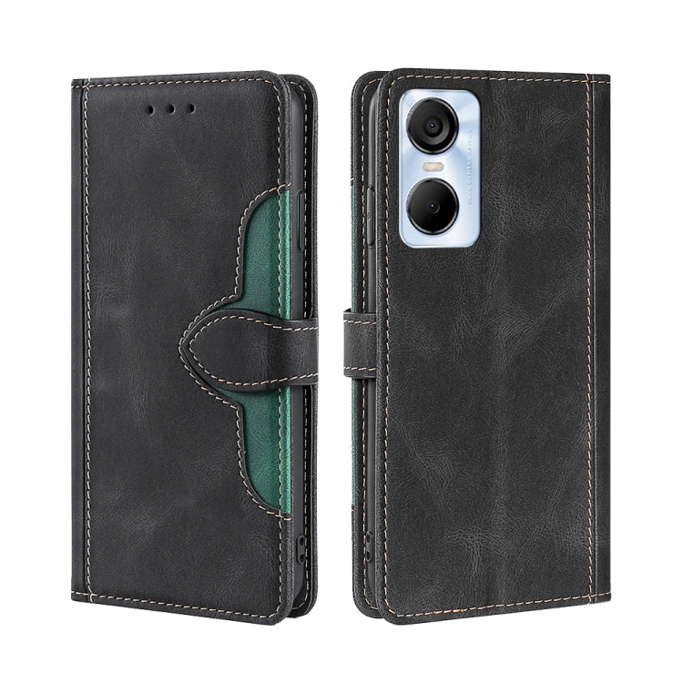 Skin Feel Magnetic Buckle Leather Phone Case, For Tecno Camon 18 / 18P, For Tecno Camon 19 / 19 Pro, For Tecno Camon 19 Neo, For Tecno Pop 6 Pro, For Tecno Pova 3, For Tecno Pova 4, For Tecno Pova 4 Pro, For Tecno Pova Neo 2                            ...