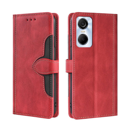 Skin Feel Magnetic Buckle Leather Phone Case, For Tecno Camon 18 / 18P, For Tecno Camon 19 / 19 Pro, For Tecno Camon 19 Neo, For Tecno Pop 6 Pro, For Tecno Pova 3, For Tecno Pova 4, For Tecno Pova 4 Pro, For Tecno Pova Neo 2                            ...