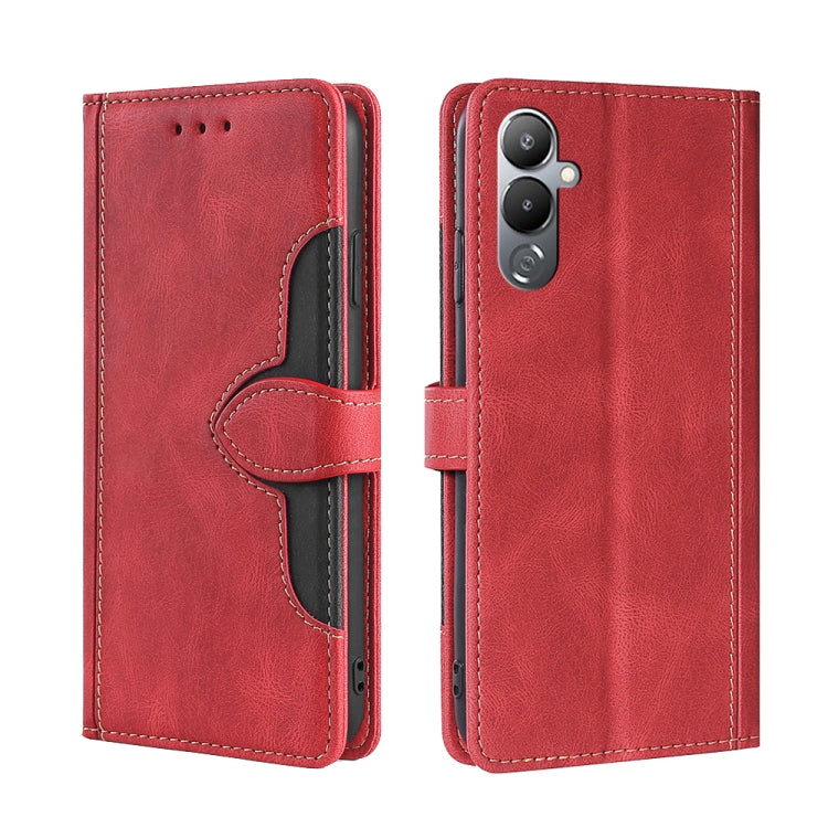Skin Feel Magnetic Buckle Leather Phone Case, For Tecno Camon 18 / 18P, For Tecno Camon 19 / 19 Pro, For Tecno Camon 19 Neo, For Tecno Pop 6 Pro, For Tecno Pova 3, For Tecno Pova 4, For Tecno Pova 4 Pro, For Tecno Pova Neo 2                            ...