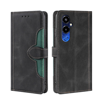 Skin Feel Magnetic Buckle Leather Phone Case, For Tecno Camon 18 / 18P, For Tecno Camon 19 / 19 Pro, For Tecno Camon 19 Neo, For Tecno Pop 6 Pro, For Tecno Pova 3, For Tecno Pova 4, For Tecno Pova 4 Pro, For Tecno Pova Neo 2                            ...