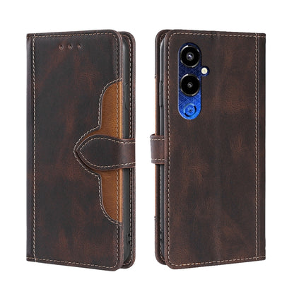 Skin Feel Magnetic Buckle Leather Phone Case, For Tecno Camon 18 / 18P, For Tecno Camon 19 / 19 Pro, For Tecno Camon 19 Neo, For Tecno Pop 6 Pro, For Tecno Pova 3, For Tecno Pova 4, For Tecno Pova 4 Pro, For Tecno Pova Neo 2                            ...