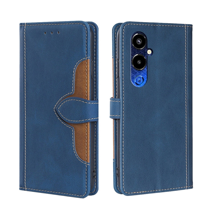 Skin Feel Magnetic Buckle Leather Phone Case, For Tecno Camon 18 / 18P, For Tecno Camon 19 / 19 Pro, For Tecno Camon 19 Neo, For Tecno Pop 6 Pro, For Tecno Pova 3, For Tecno Pova 4, For Tecno Pova 4 Pro, For Tecno Pova Neo 2                            ...