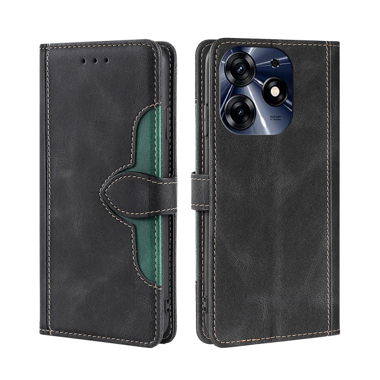 Skin Feel Magnetic Buckle Leather Phone Case, For Tecno Camon 18 / 18P, For Tecno Camon 19 / 19 Pro, For Tecno Camon 19 Neo, For Tecno Pop 6 Pro, For Tecno Pova 3, For Tecno Pova 4, For Tecno Pova 4 Pro, For Tecno Pova Neo 2                            ...