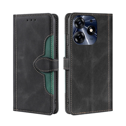 Skin Feel Magnetic Buckle Leather Phone Case, For Tecno Camon 18 / 18P, For Tecno Camon 19 / 19 Pro, For Tecno Camon 19 Neo, For Tecno Pop 6 Pro, For Tecno Pova 3, For Tecno Pova 4, For Tecno Pova 4 Pro, For Tecno Pova Neo 2                            ...