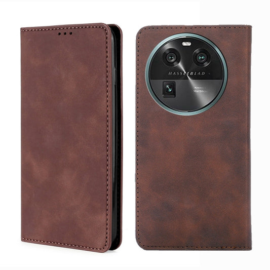Skin Feel Magnetic Horizontal Flip Leather Phone Case, For OPPO Find X6 5G, For OPPO Find X6 Pro 5G, For Realme C55 4G, For Realme GT Neo 5 / GT3 / GT Neo 5 240W, For Realme V30 5G / V30t, For vivo S16e / V27e, For vivo Y100 5G                         ...