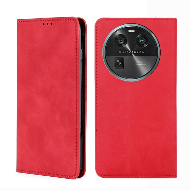 Skin Feel Magnetic Horizontal Flip Leather Phone Case, For OPPO Find X6 5G, For OPPO Find X6 Pro 5G, For Realme C55 4G, For Realme GT Neo 5 / GT3 / GT Neo 5 240W, For Realme V30 5G / V30t, For vivo S16e / V27e, For vivo Y100 5G                         ...