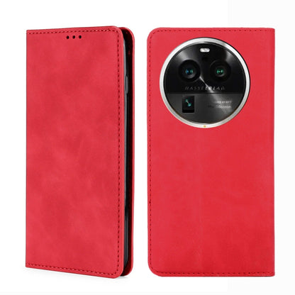 Skin Feel Magnetic Horizontal Flip Leather Phone Case, For OPPO Find X6 5G, For OPPO Find X6 Pro 5G, For Realme C55 4G, For Realme GT Neo 5 / GT3 / GT Neo 5 240W, For Realme V30 5G / V30t, For vivo S16e / V27e, For vivo Y100 5G                         ...